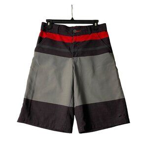 Tony Hawk Big Boy Size 18 Color Block Lined Cargo Skateboard Hybrid Shorts